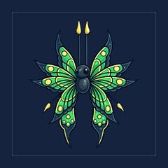 2025 Birthday Butterfly
