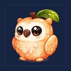 Peach Owl