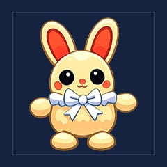 White Choccybunny