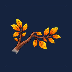 Eco Orange Leaf Wings