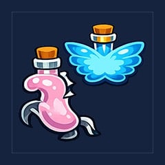 Pack 3 Ride Potion And 3 Fly Potion