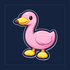 Flamingo Sticker