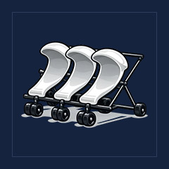 Triple Stroller