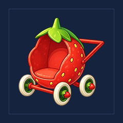 Strawberry Stroller