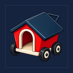 Dog House Stroller