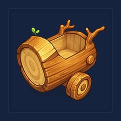 Old Lump of Log Stroller