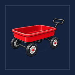 Red Wagon Stroller