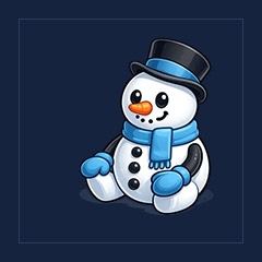 Snowman Stroller