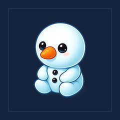 Snowman Plushie Friend