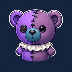 Bear Head Plush