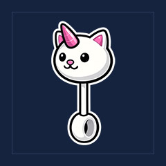 Caticorn Rattle