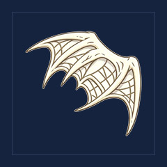 Skeleton Winged Glider