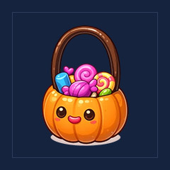 Pumpkin Basket Plushie