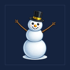 Snowman Plush