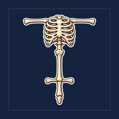 Skeleton Pogo Stick