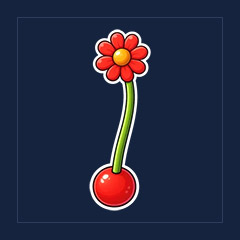 Flower Rattle