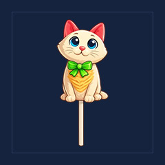 Christmas Cat Rattle