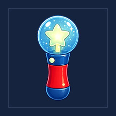 Light Spinner Throw Toy