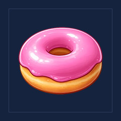 Donut Throw Toy