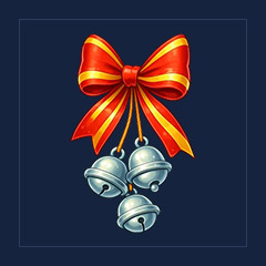 Sleigh Bell Throw Toy