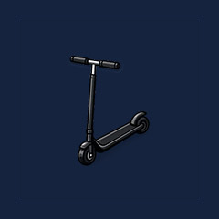 Black Scooter
