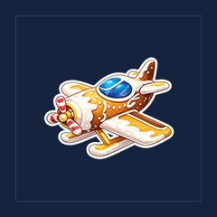 Gingerbread Stunt Plane
