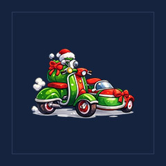 Festive Wreath Cruiser