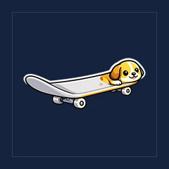 Doge Skateboard