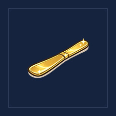 Gold Snowboard