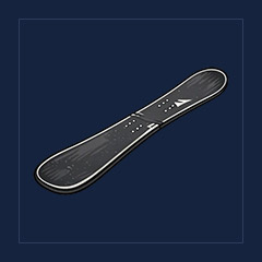 Glass Snowboard