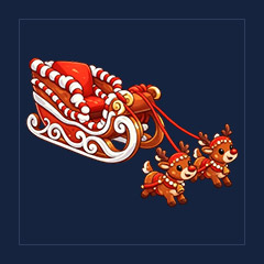 Gingerbread Sleigh