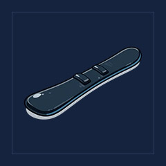 Black Snowboard