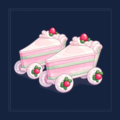Strawberry Shortcake Skates