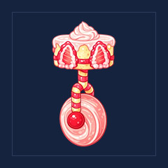 Strawberry Shortcake Unicycle