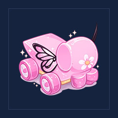 Butterfly Roller Skates