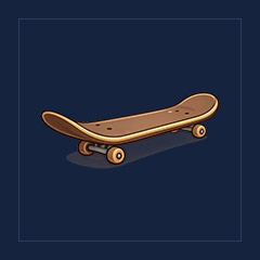 Wood Skateboard