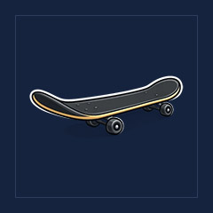 Glass Skateboard