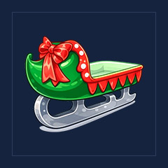 Festive Ice Skates