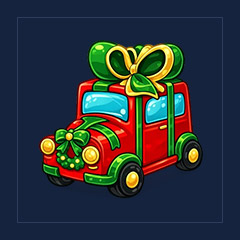Festive Deliveries Present Truck