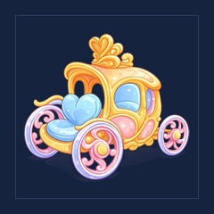 Rose Petal Carriage