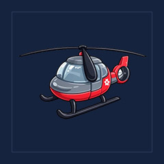 Fossil Paw Helicopter