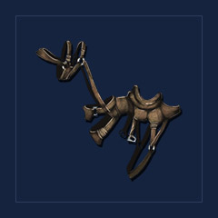 Terror Bird Saddle