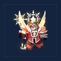 Christmas Spirit Warlock (Eldric Skin)