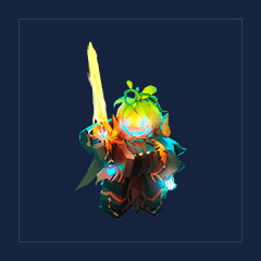 Pumpkin Void Knight (Void Knight Skin)