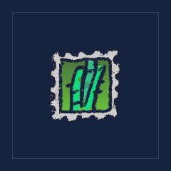 Bamboo Field Stamp