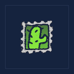 Cactus Field Stamp