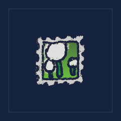 Dandelion Field Stamp