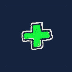 Green Plus Sign