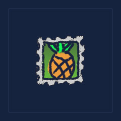 Pineapple Patch Stamp