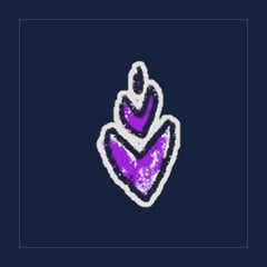 Purple Fleuron